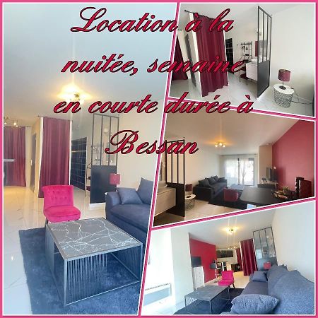 Bessan Studio Barok Proche Autoroute, Plages Et Attractions, Wifi - Tv, Calme מראה חיצוני תמונה