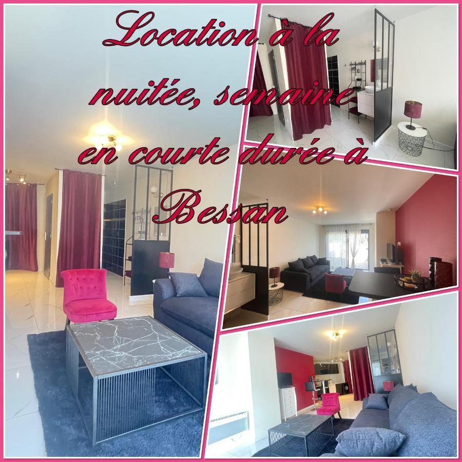 Bessan Studio Barok Proche Autoroute, Plages Et Attractions, Wifi - Tv, Calme מראה חיצוני תמונה